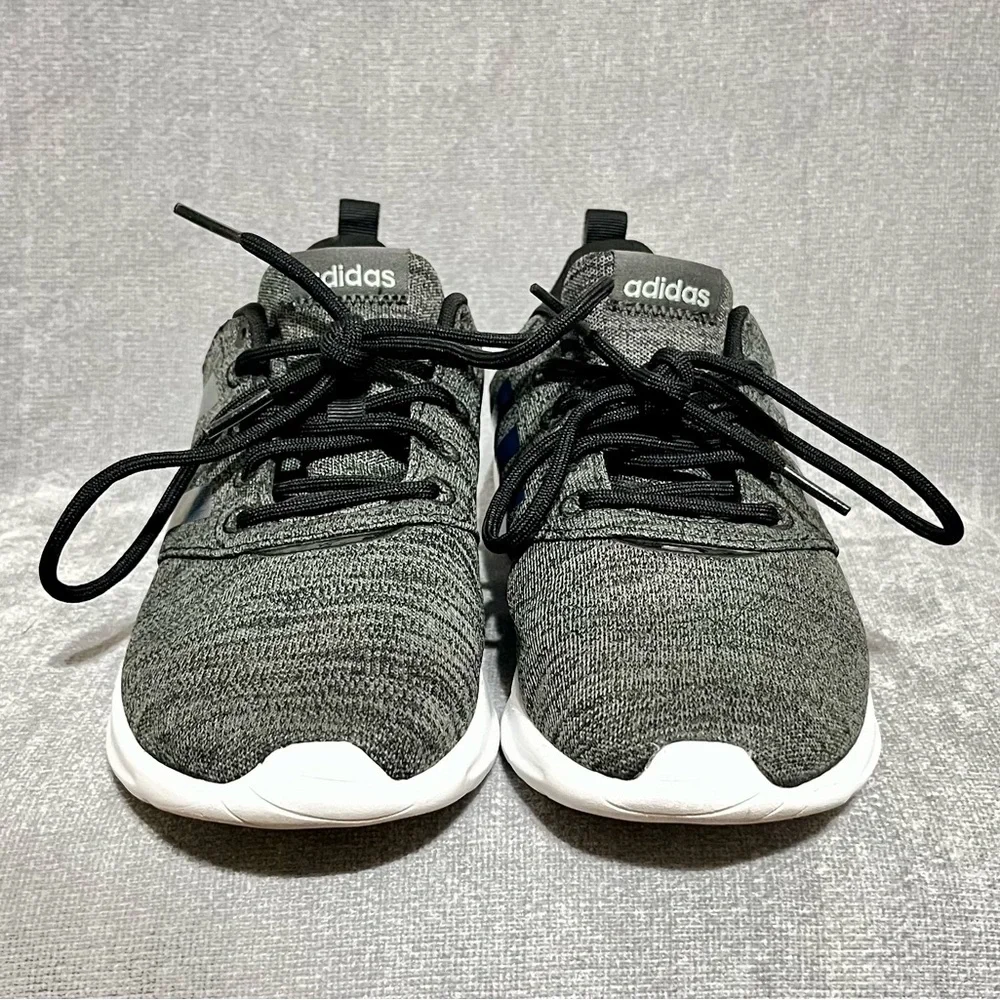 Adidas Women’s Cloudfoam Qt Racer 2.0 Black and Gray Running Shoes Size‎ 7.5